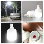 چراغ اضطراری شارژی مدل LED 100W - تصویر 2