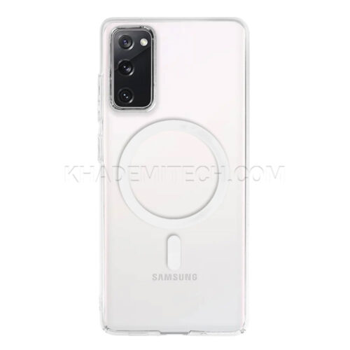 200-2-500x500 قاب سامسونگ مگ سیف مدل ICE CASE MagSafe SAMSUNG S20 FE شفاف - تصویر 1