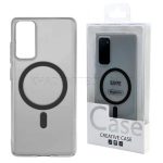 قاب سامسونگ مگ سیف مدل ICE CASE MagSafe SAMSUNG S20 FE شفاف مشکی - تصویر 2