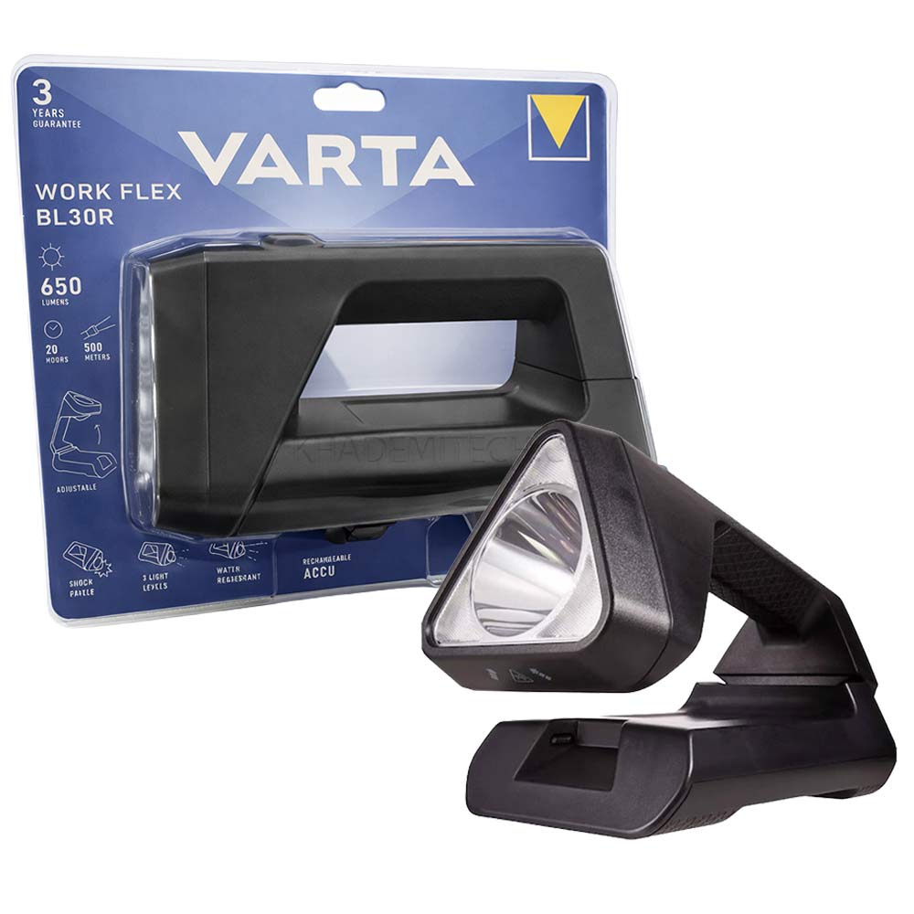 چراغ نورافکن دستی وارتا مدل VARTA BL30R