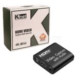 کارت کپچر کی نت مدل KNET K-COHDCAP01 4K HDMI صدا دار