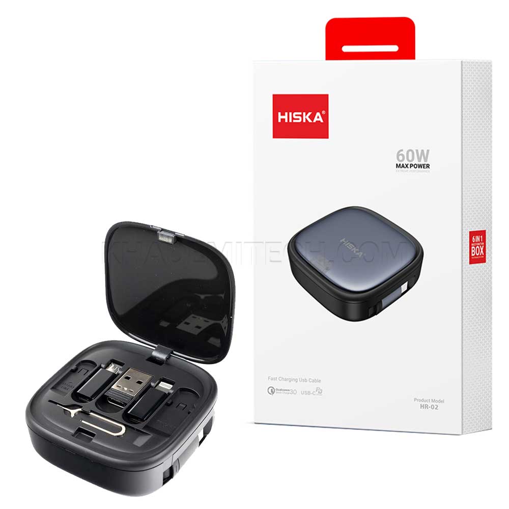 پکیج مسافرتی هیسکا مدل HISKA HR-02 مشکی