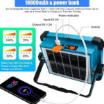 چراغ پروژکتور خورشیدی پرتابل هپو مدل HEPU HP-L03 150W - تصویر 3