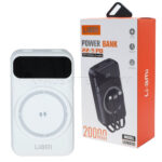 پاوربانک وایرلس لیامی مدل LIAMI LM8020 20000mAh 22.5W سفید
