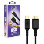 کابل هارد کی نت پلاس مدل  K-NET PLUS KP-CUCMHDD06 طول 0.6 متر