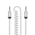 کابل صدا موکسوم مدل MOXOM AUX-07W بدون پک سفید به طول 2 متر