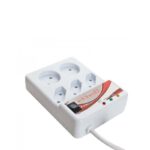 محافظ برق پنج خانه کلید دار امگا OMEGA طول 1.3 متر - تصویر 2