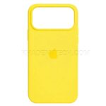 قاب سیلیکونی اپل مدل Silicon IPHONE 17 ProMax زرد - تصویر 2