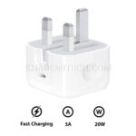 کلگی شارژر آیفون مدل IPHONE A2344 Original B/A USB-C 20W - تصویر 3