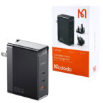 کلگی شارژر مکدودو مدل  MCDODO CH-8101 Pro Dual Type-C + USB Universal Charger EU/UK/US 3-PORT 100W