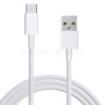 کابل شارژ تایپ سی مدل USB-C بدون پک سفید طول 1 متر - تصویر 2