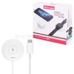 شارژر بی سیم موبایل و ساعت تسکو مدل TSCO TTW 100 سفید