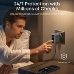 شارژر کامل انکر مدل ANKER B121BKZ1 3 Port 100W PD مشکی - تصویر 2