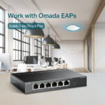 هاب سوئیچ 6 پورت تی پی لینک مدل TP-LINK TL-SF1006P Switch with 4-Port PoE - تصویر 3