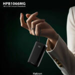 پاوربانک هترون مدل Hatron HPB1066MG 10000mAh 22.5W مشکی - تصویر 2