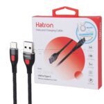 کابل تایپ سی هترون مدل Hatron HC303HB مشکی