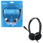 هدست سیم دار رپو مدل RAPOO H101 مشکی
