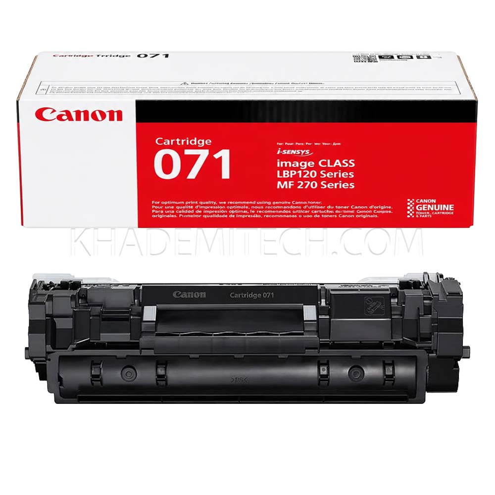کارتریج کانن مدل 071 Canon طرح درجه یک