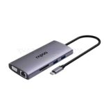 هاب تایپ سی رپو مدل RAPOO XD101 Type-C 6Port - تصویر 3