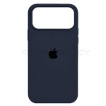 قاب سیلیکونی اپل مدل Silicon IPHONE 17 Pro آبی کاربنی - تصویر 2