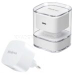 کلگی شارژر تایپ سی هادرون مدل HADRON C1011 2pin PD 25W سفید