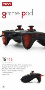 دسته بازی سیم دارتسکو TSCO.TG115 - تصویر 3