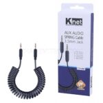 کابل صدا AUX کی نت مدل KNET K-CSAUXS12 طول 1.2 متر