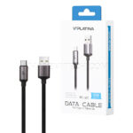 کابل شارژ تایپ سی وی آی پلاتینا مدل VIPLATINA BC12C 18Wمشکی ط.ل 1 متر