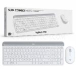 کیبورد و ماوس بی سیم لاجیتک LOGITECH MK470 سفید