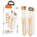 پاوربانک هوکو مدل HOCO J127A 10000mAh 20W سفید نارنجی