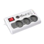 محافظ برق سه خانه امگا مدل OMEGA P3000  بدون ارت طول 3 متر - تصویر 2