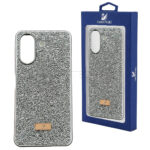 قاب شیائومی سواروسکی مدل SWAROVSKI XIAOMI REDMI 13 C نقره ای