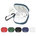 کاور ایرپاد سیلیکونی کیو سی وای QCY T13 سرمه ای - تصویر 2