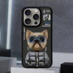قاب اپل مدل Nimmy Cool Cute rich tycoon IPHONE 16 Pro مشکی - تصویر 2