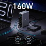 شارژر رومیزی چند منظوره انکر مدل ANKER A83B62A1 PD 14in1 160W مشکی - تصویر 2