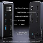 شارژر رومیزی چند منظوره انکر مدل ANKER A83B62A1 PD 14in1 160W مشکی - تصویر 3
