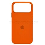 قاب سیلیکونی اپل مدل Silicon IPHONE 17 Pro نارنجی - تصویر 2
