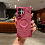 قاب سامسونگ مگ سیف مدل Lens Protection SAMSUNG S26 ULTRA شرابی - تصویر 2