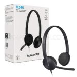 هدست سیم دار لاجیتک مدل LOGITECH H340 مشکی