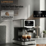 اسپرسو ساز لپرسو مدل LEPRESSO DUAL DRIP BARISTA LP15DCM 4 in 1 - تصویر 3