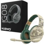 هدست گیمنیگ بی سیم مدل NUBWO G08