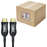 کابل HDMI 2.0 فیبر نوری کی نت پلاس مدل K-NET PLUS KP-CHAOC1500  AOC V2  طول 150 متر