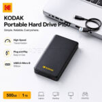 هارد اکسترنال کداک مدل KODAK External Hard Drive P150 1TB - تصویر 3