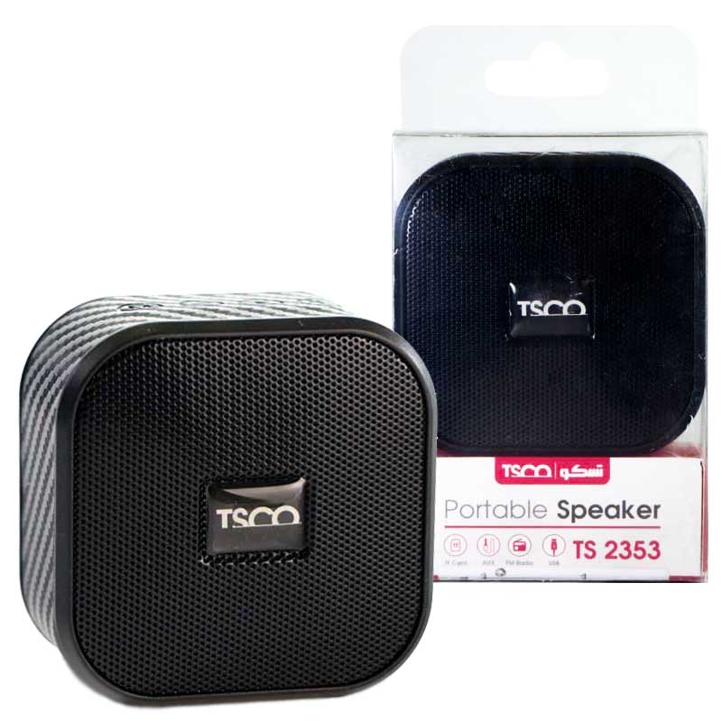 1585605233315 اسپیکربلوتوث تسکو TS2353مشکی - تصویر 1