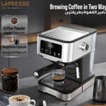 اسپرسو ساز لپرسو مدل LEPRESSO DUAL DRIP BARISTA LP15DCM 4 in 1 - تصویر 2