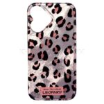 قاب اپل مدل LEOPARD IPHONE 16 طرح پلنگی نقره ای