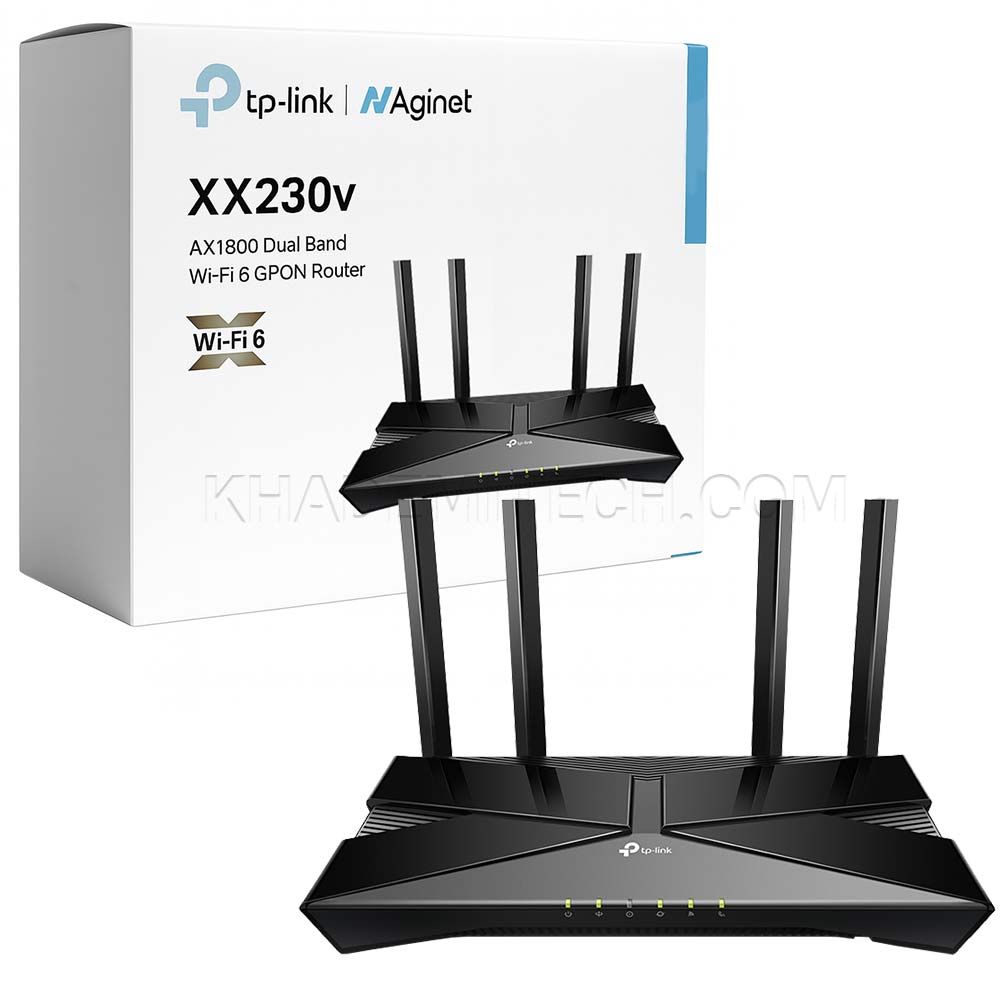 مودم فیبر نوری تی پی لینک مدل TP-LINK XX230V AX1800