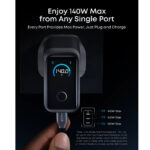 شارژر دیواری انکر مدل ANKER A2687241 ULTRA FAST 160W مشکی - تصویر 5