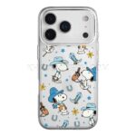 قاب اپل اسنوپی مدل SNOOPY IPHONE 17Pro شفاف دارای محافظ لنز - تصویر 2