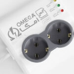 محافظ برق 2 خانه یخچال فریزر صنعتی امگا مدل OMEGA P4100 16A - تصویر 2